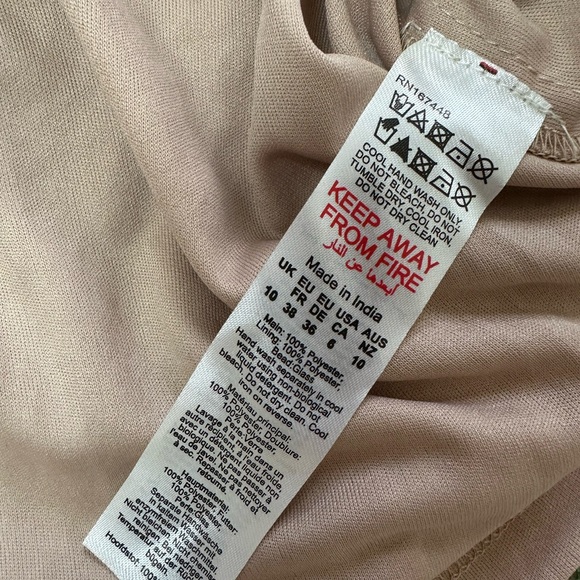 NWT Nasty Gal Rainbow Tassel Fringe Shift Dress - Picture 13 of 16